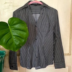 Express Striped Dress Shirt